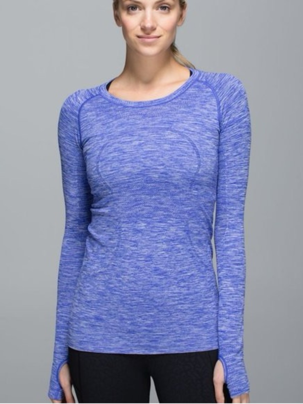 Lululemon Swiftly Tech Long Sleeve Crew Blue